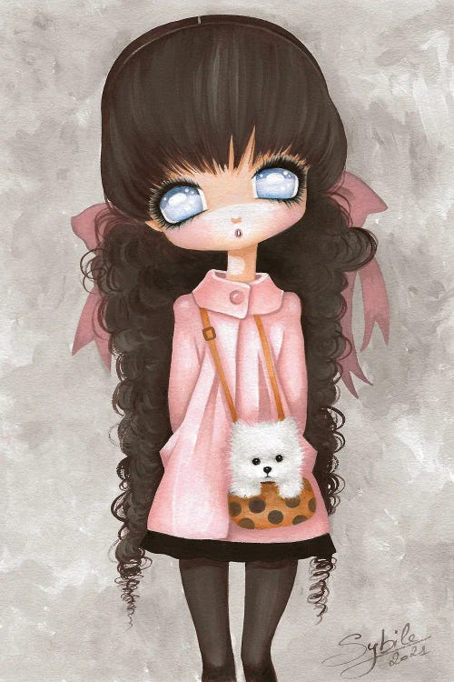 Loulou by Stéphanie Bouw wall art
