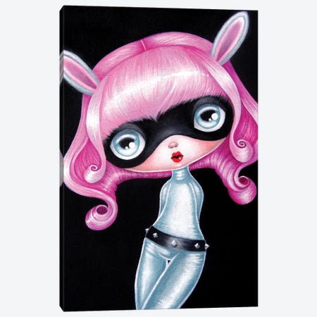Mage Bunny Canvas Print #SHB143} by Stéphanie Bouw Canvas Art Print