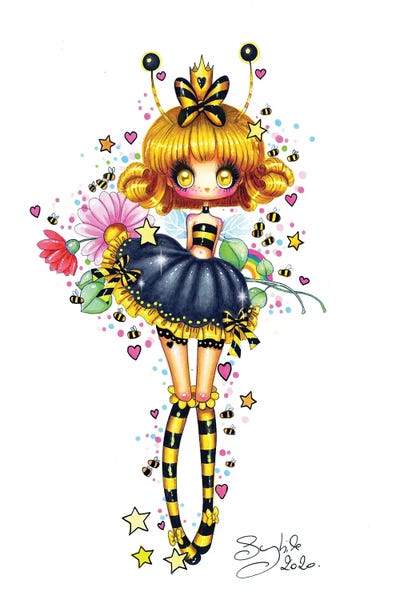 Mely by Stéphanie Bouw art print