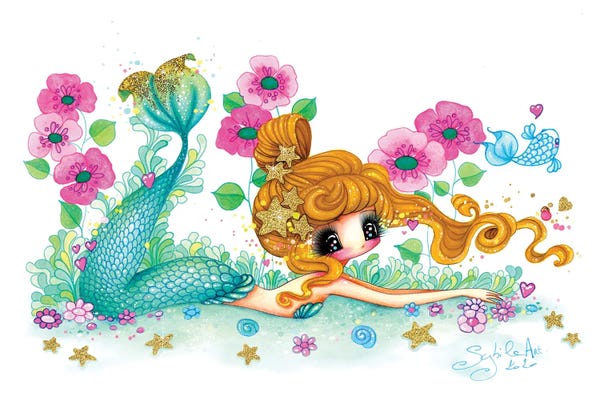 Mermaids: Mermaid Ashley by Stéphanie Bouw