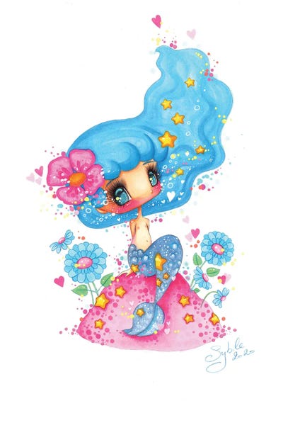 Stéphanie Bouw: Mermaid Jodie by Stéphanie Bouw