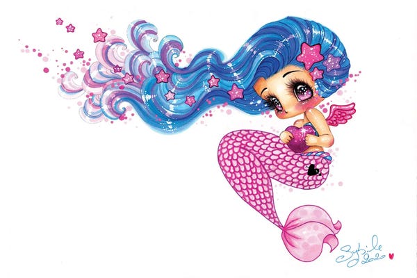 Stéphanie Bouw: Mermaid Pauline by Stéphanie Bouw