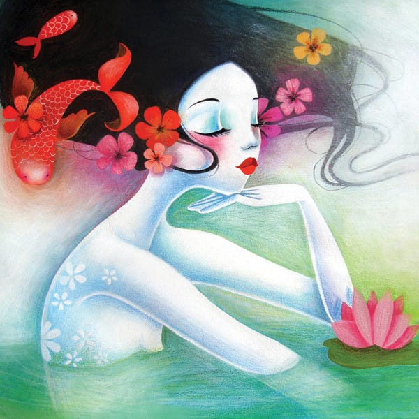Lotuses: Mermaid Princess by Stéphanie Bouw