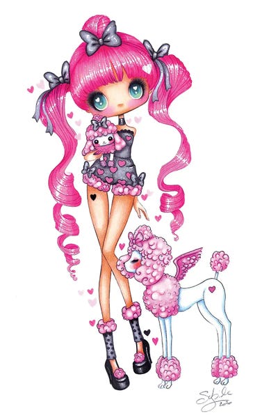 Poodles: Miss Poodle by Stéphanie Bouw