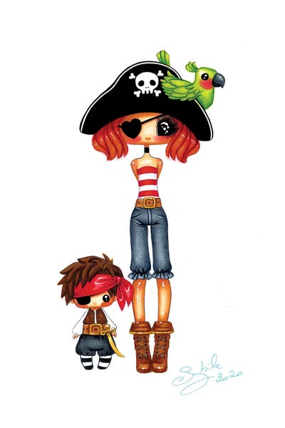 Stéphanie Bouw: Pirates by Stéphanie Bouw