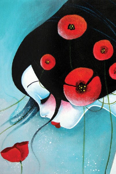 Poppy by Stéphanie Bouw canvas print