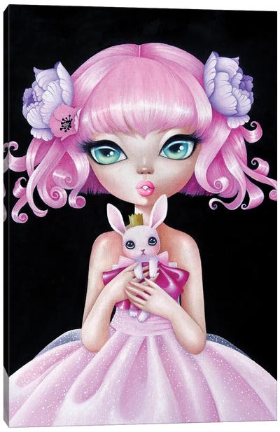 Princess Bunny Canvas Art Print - Stéphanie Bouw