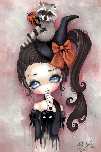 Racoon by Stéphanie Bouw art print