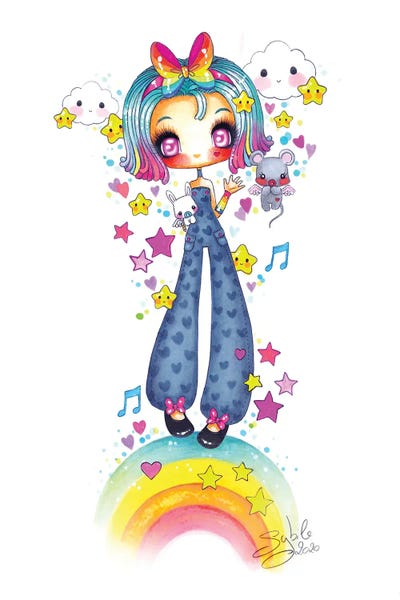 Stéphanie Bouw: Rainbow Girl by Stéphanie Bouw
