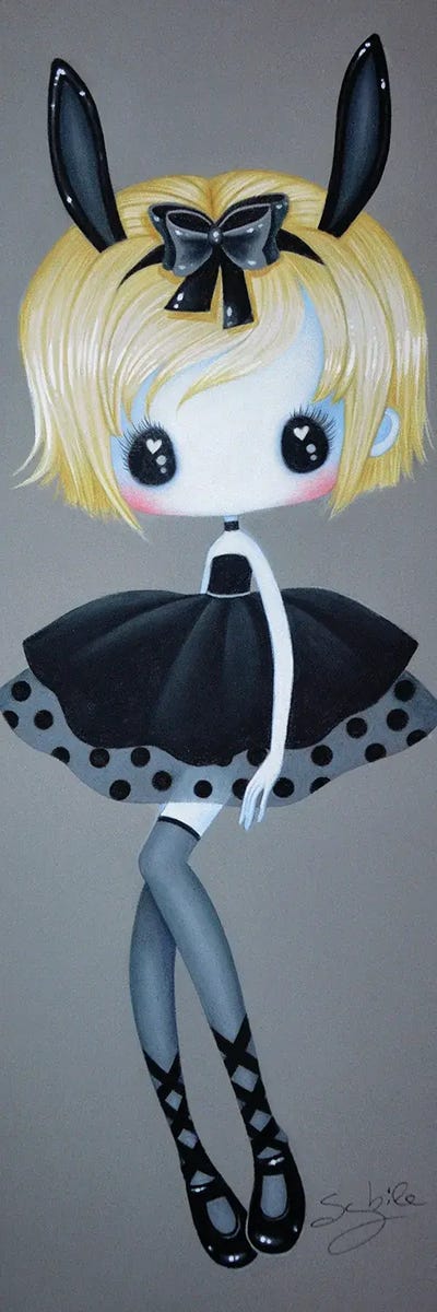 Rini by Stéphanie Bouw multi panel art