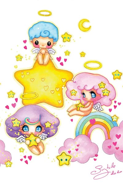 Rainbows: 3 Angels by Stéphanie Bouw