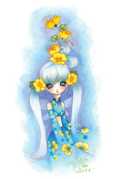 Sherri by Stéphanie Bouw art print