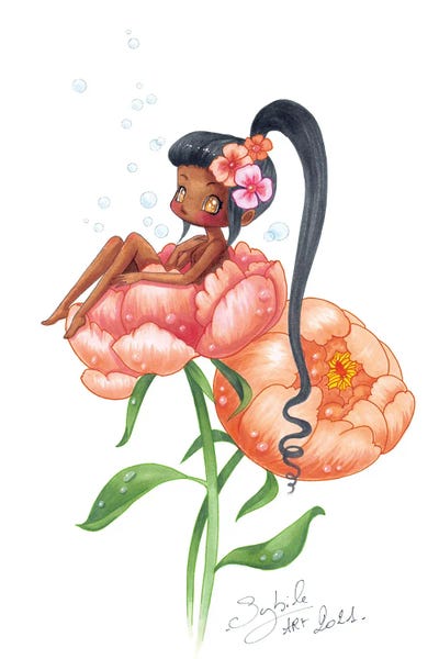 Peonies: Sherry Poeny by Stéphanie Bouw