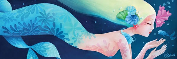 Pop Surrealism & Lowbrow: Siren by Stéphanie Bouw