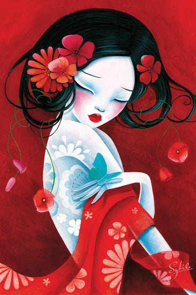 Slinky by Stéphanie Bouw art print