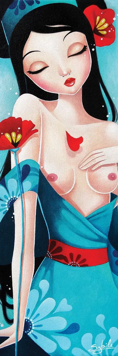 Sora by Stéphanie Bouw multi panel art