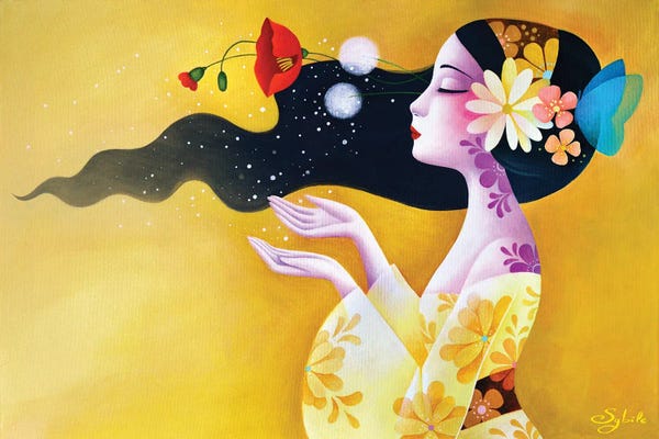 Butterflies and Flowers: Vanilla by Stéphanie Bouw