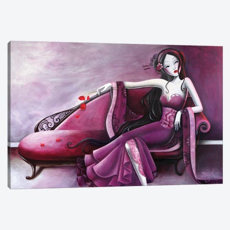 Violine Canvas Print #SHB240} by Stéphanie Bouw Canvas Wall Art