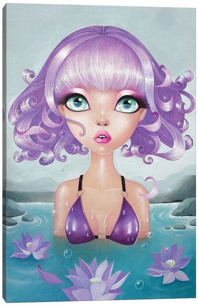 Waterlily Canvas Art Print - Stéphanie Bouw