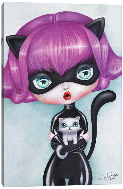 Wonder Cats Canvas Art Print - Stéphanie Bouw