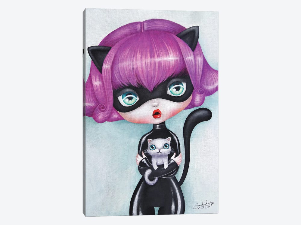 Wonder Cats by Stéphanie Bouw 1-piece Canvas Print