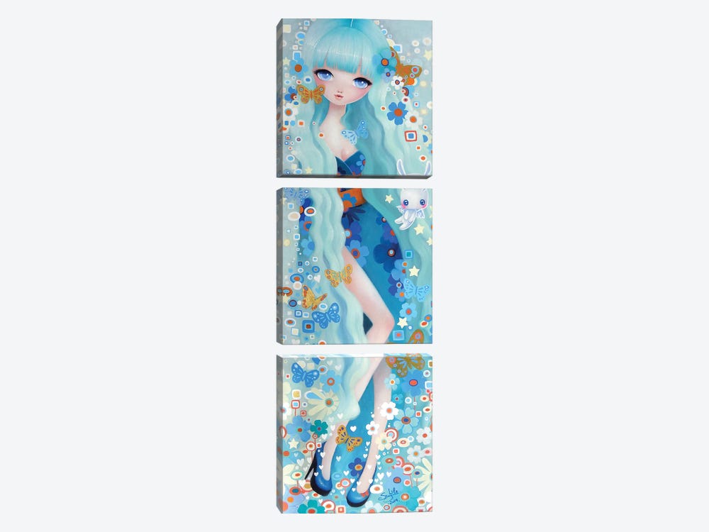 Yukino 3-piece Canvas Artwork