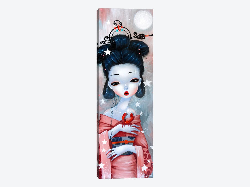 Kimono Girl Cancer by Stéphanie Bouw 1-piece Canvas Artwork