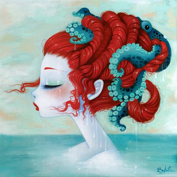 Mermaids: Octopus Blue by Stéphanie Bouw