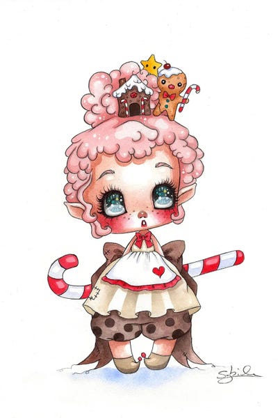 Elves: Gingerbread by Stéphanie Bouw