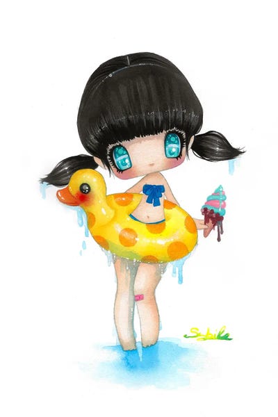 Pop Surrealism & Lowbrow: Duck by Stéphanie Bouw