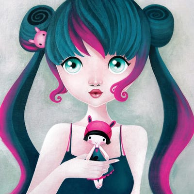 Bella & Kiki by Stéphanie Bouw canvas print