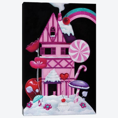 Candy House Canvas Print #SHB45} by Stéphanie Bouw Canvas Art Print