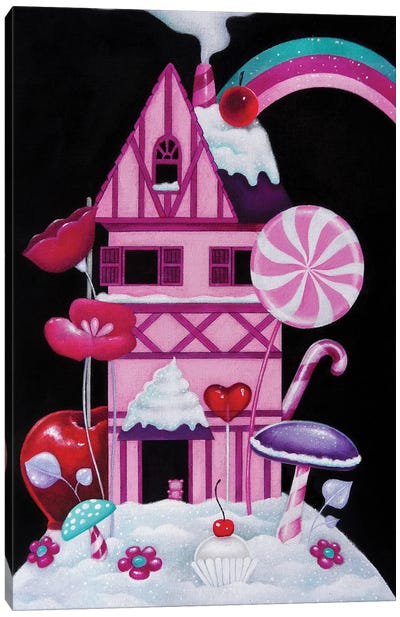 Candy House Canvas Art Print - Stéphanie Bouw