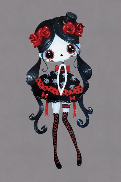 Skeletons: Catrina by Stéphanie Bouw