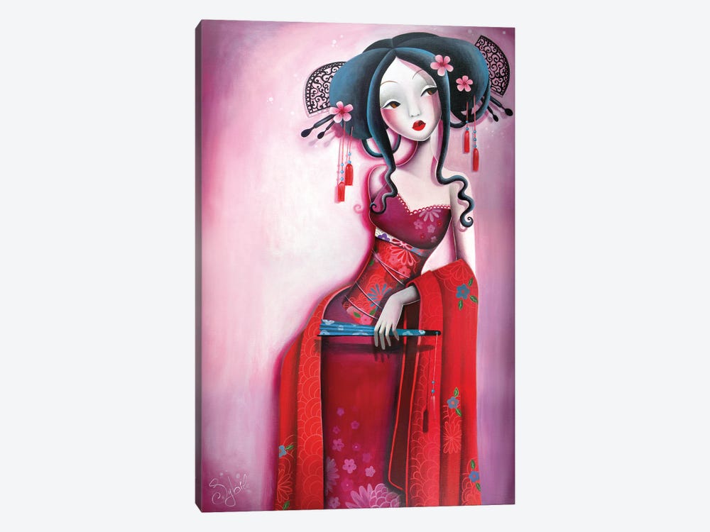 Cherry Blossom by Stéphanie Bouw 1-piece Canvas Wall Art