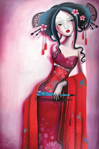 Fans: Cherry Blossom by Stéphanie Bouw