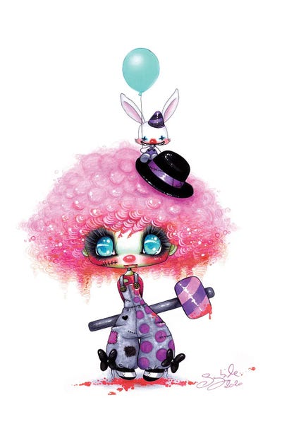 Evil Clowns: Clown by Stéphanie Bouw