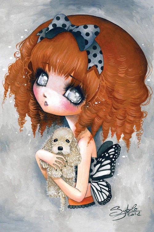 Cocker by Stéphanie Bouw wall art