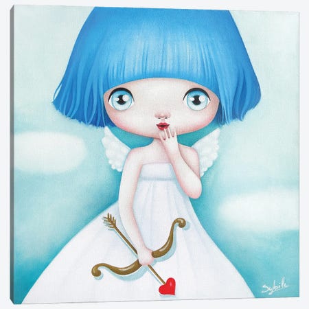 Cupidon Canvas Print #SHB70} by Stéphanie Bouw Canvas Art Print