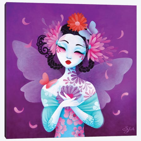Fairy Queen Canvas Print #SHB85} by Stéphanie Bouw Art Print