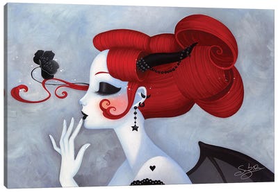 Felicya Canvas Art Print - Vampire Art