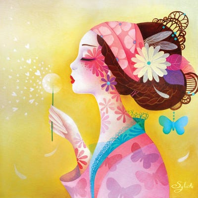 Flora I by Stéphanie Bouw art print