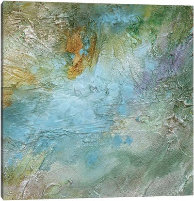 Pastel Currents II Canvas Art Print - Sheila Finch