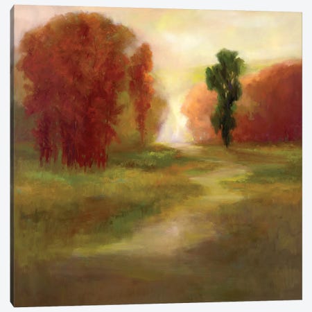 Autumn Trees Canvas Print #SHE27} by Sheila Finch Canvas Art