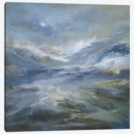 Calming of the Sea Canvas Print #SHE35} by Sheila Finch Art Print