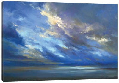 Coastal Sky II Canvas Art Print - Beach Décor
