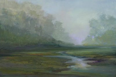 Early Morning Fog by Sheila Finch multi panel art