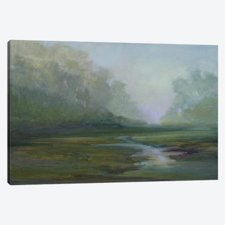 Early Morning Fog Canvas Print #SHE39} by Sheila Finch Canvas Artwork