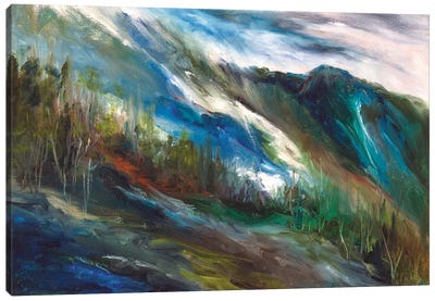 Sierra Storm Canvas Art Print - Sheila Finch