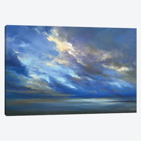 Coastal Sky II Canvas Print #SHE54} by Sheila Finch Art Print